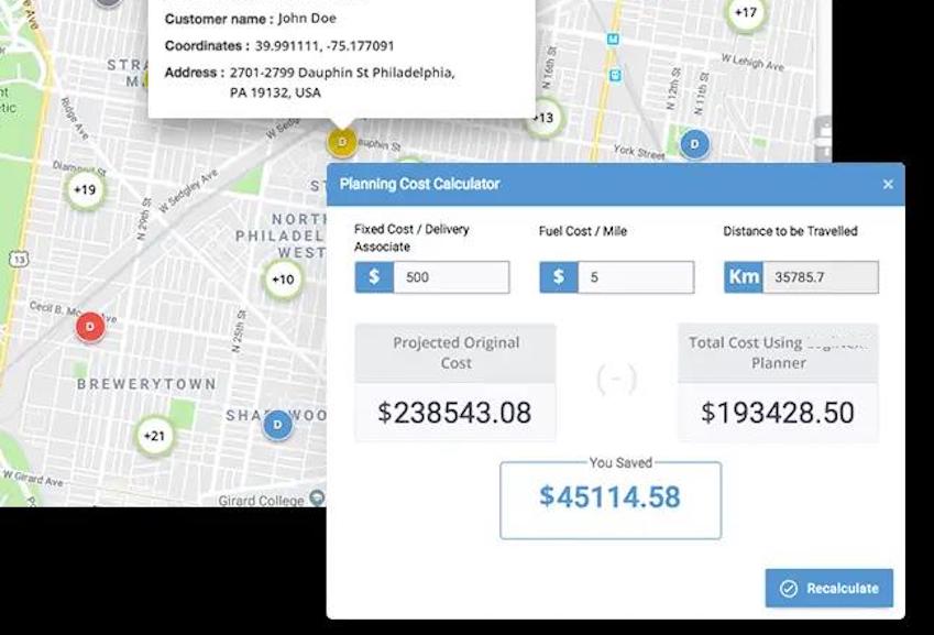 Cost Calculation Image